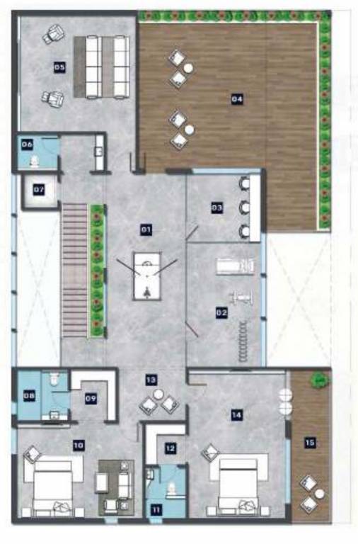  the pointe Floor Plan Second Floor Plan