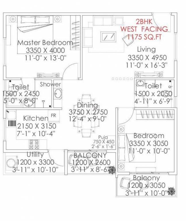  mithila splendor Floor Plan Floor Plan