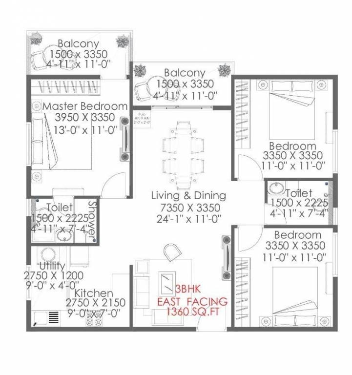  mithila splendor Floor Plan Floor Plan