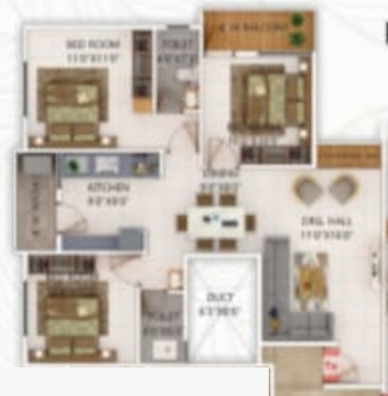  gajanan vihar iv Floor Plan Floor Plan