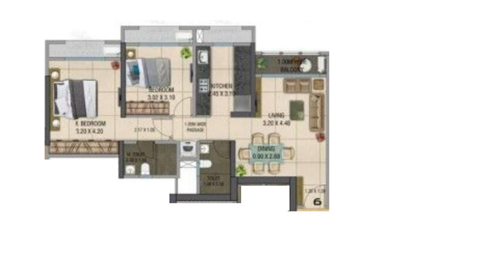 Floor Plan dosti olive dosti west county Floor Plan Floor Plan