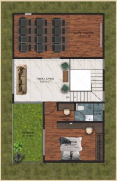  sundaram-palm-villas Floor Plan Second Floor Plan
