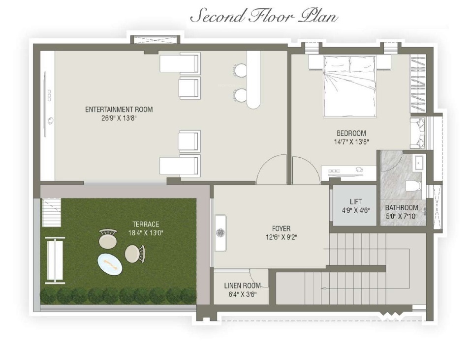 elanza Floor Plan Second Floor Plan