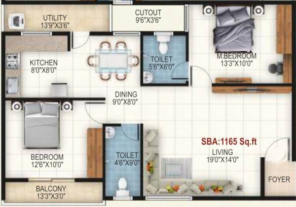  balaji-classic Floor Plan Floor Plan