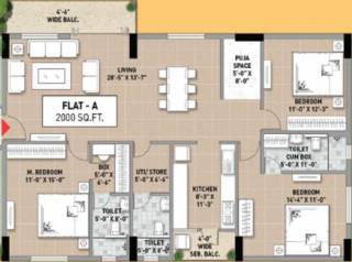  cosmos-prashil Floor Plan Floor Plan