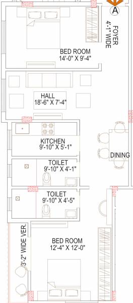 manasa-tower Floor Plan Floor Plan