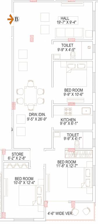 Floor Plan  manasa tower Floor Plan Floor Plan