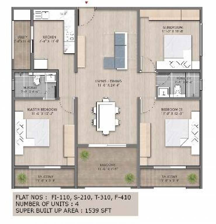 Floor Plan upavan phase 1 Floor Plan Floor Plan