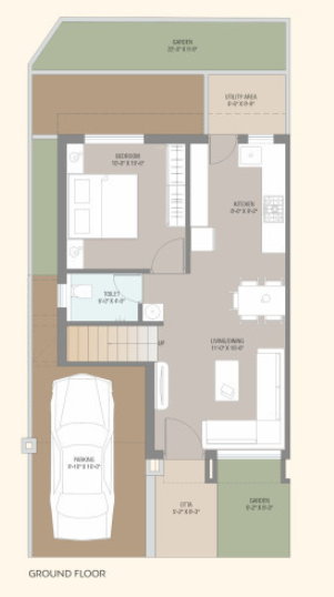  paradise Floor Plan Ground Floor Plan
