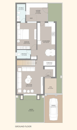  paradise Floor Plan Ground Floor Plan