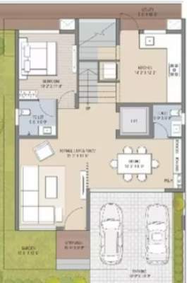 rudraksh kingston phase 1 Floor Plan Ground Floor Plan