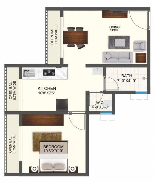  vrindavan-flora-codename-future-city Floor Plan Floor Plan