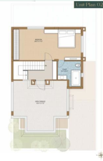  safalam-luxuria Floor Plan Second Floor Plan