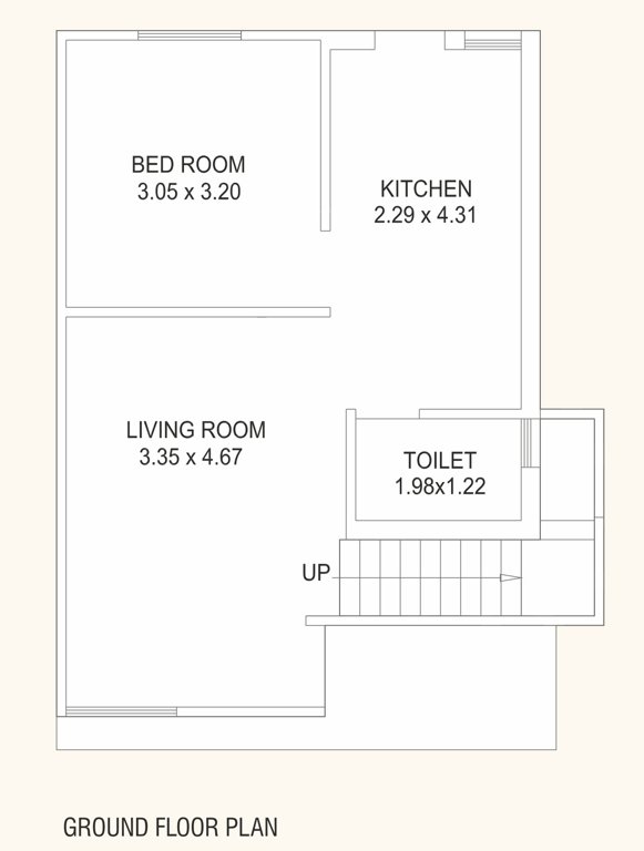  kishan sapphire villa Floor Plan Ground Floor Plan