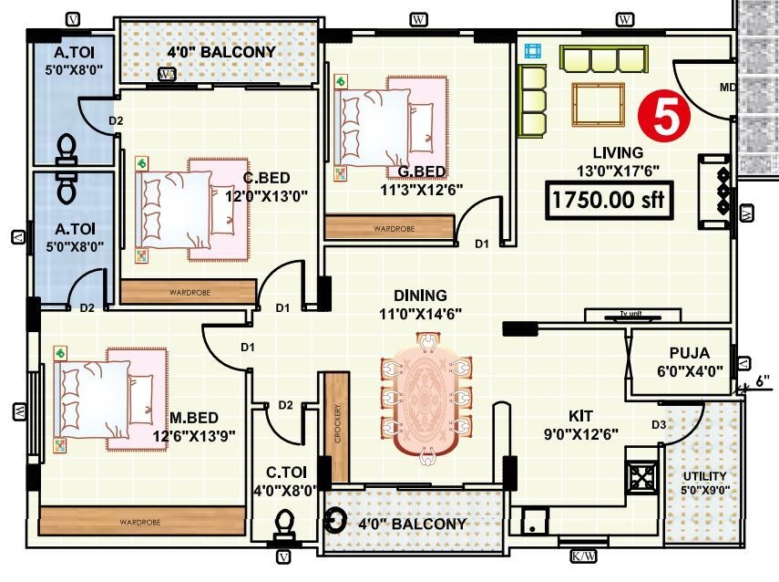  park pride Floor Plan Floor Plan