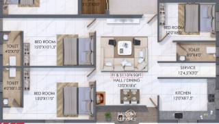 Floor Plan kadambavanam-flats Floor Plan Floor Plan