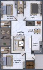 Floor Plan kadambavanam-flats Floor Plan Floor Plan