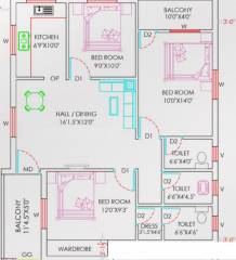 Floor Plan sri-parvathi-flats Floor Plan Floor Plan