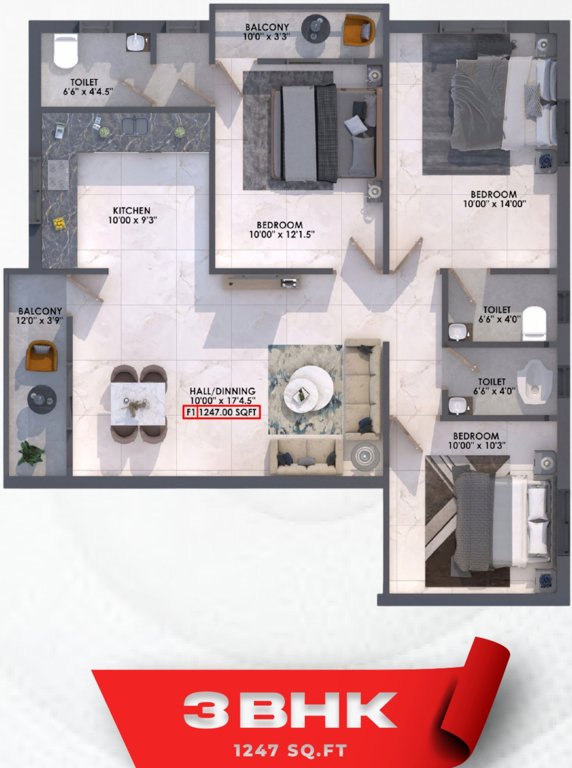  sri elumalai flats Floor Plan Floor Plan