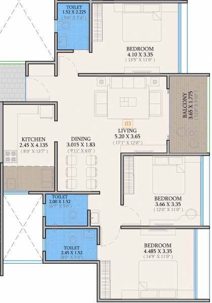  seraph-supremus-b-wing Floor Plan Floor Plan