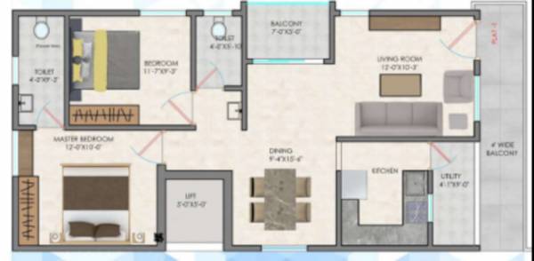  chikkas-elite-homes Floor Plan Floor Plan