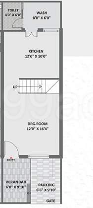  bungalows and arcade 5 Floor Plan Ground Floor Plan