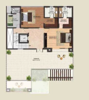  astaire garden floors Floor Plan Second Floor Plan