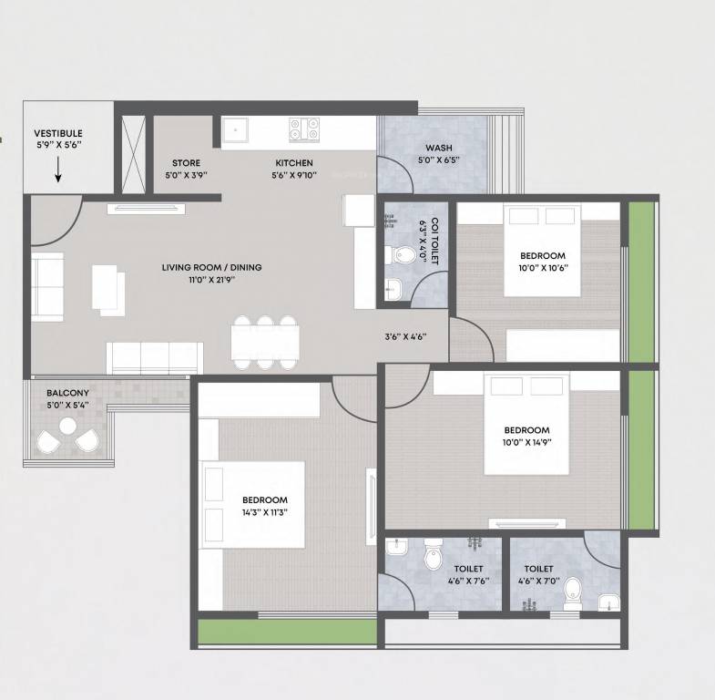  sakar prime Floor Plan Floor Plan