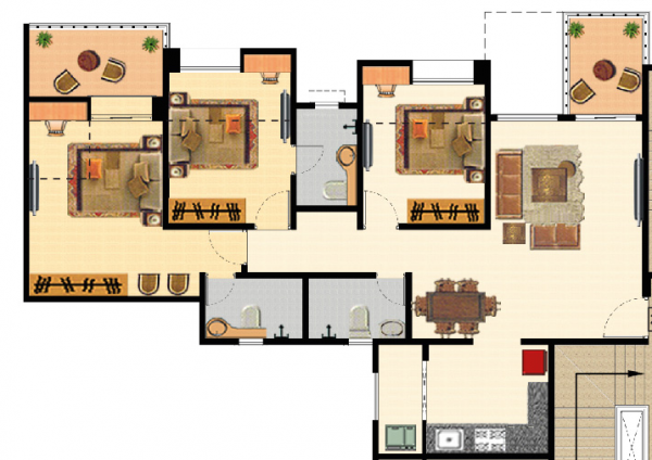  elan-central Floor Plan Floor Plan