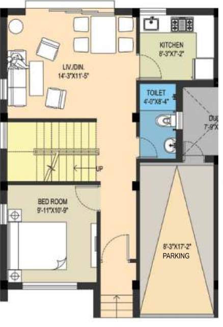 the strand 2 renaissance Floor Plan Ground Floor Plan