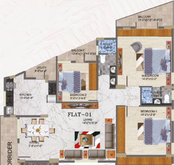  hanshi-s-hill-view Floor Plan Floor Plan