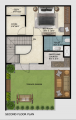Second Floor Plan greens-villa-2-d-block Floor Plan Second Floor Plan