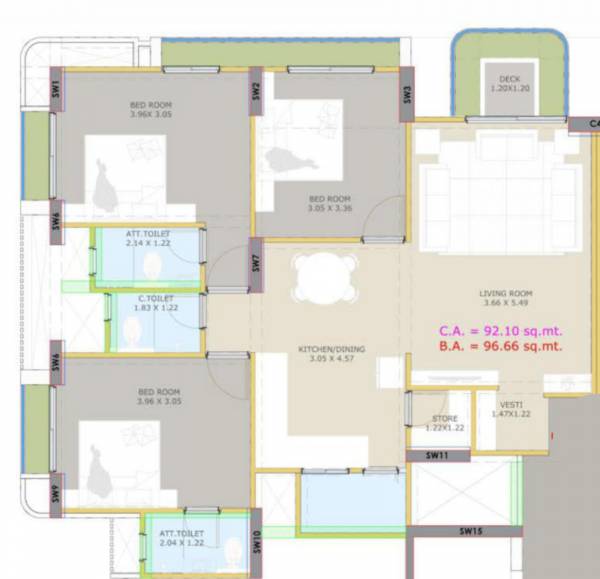 Floor Plan shivalik-crown Floor Plan Floor Plan