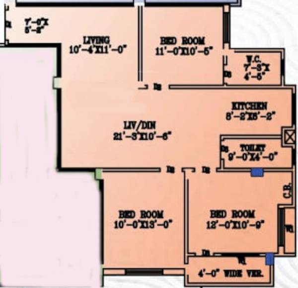  galaxy-apartment Floor Plan Floor Plan