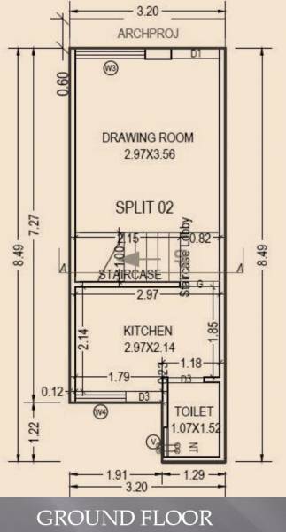  al-khayber-residency Floor Plan Ground Floor Plan