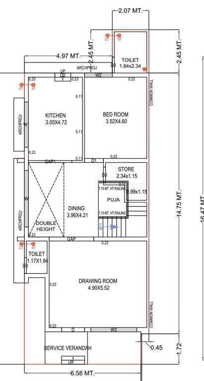  royal palace Floor Plan Ground Floor Plan