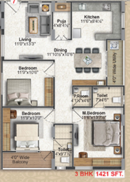  vaasavi brundavanam iii Floor Plan Floor Plan