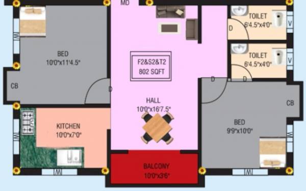  sri-ganapathy-apartments Floor Plan Floor Plan