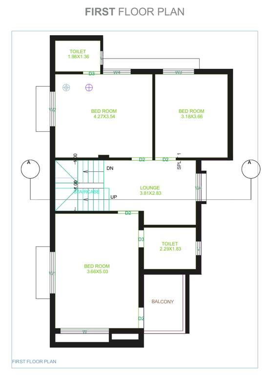  bungalow Floor Plan First Floor Plan