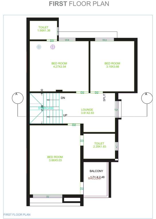  bungalow Floor Plan First Floor Plan