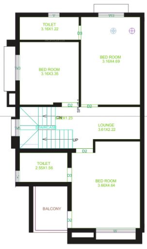  bungalow Floor Plan First Floor Plan