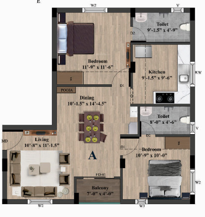  guru-darshana Floor Plan Floor Plan