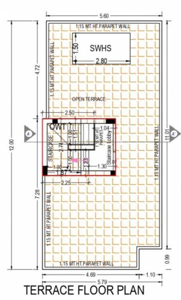  pushpak-villa Floor Plan Terrace Floor Plan