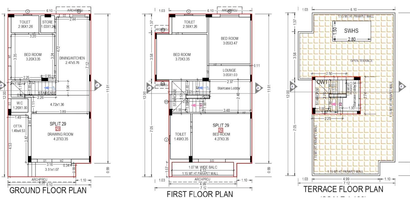  pushpak villa Floor Plan Floor Plan