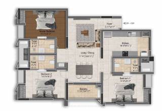  infinique Floor Plan Floor Plan