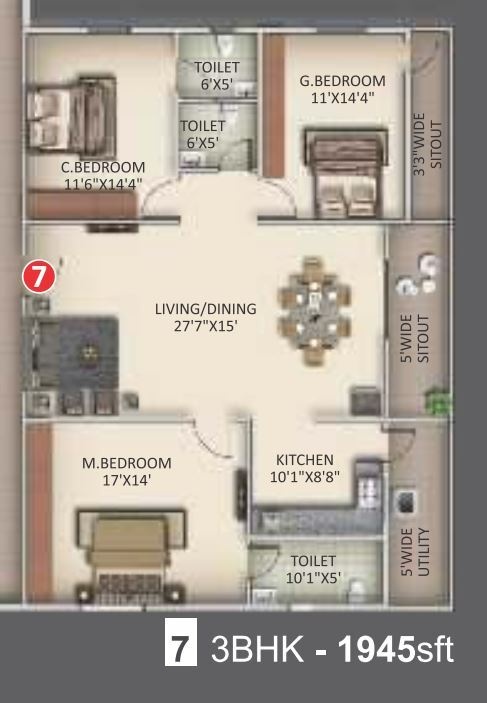 Floor Plan dhanwin towers Floor Plan Floor Plan