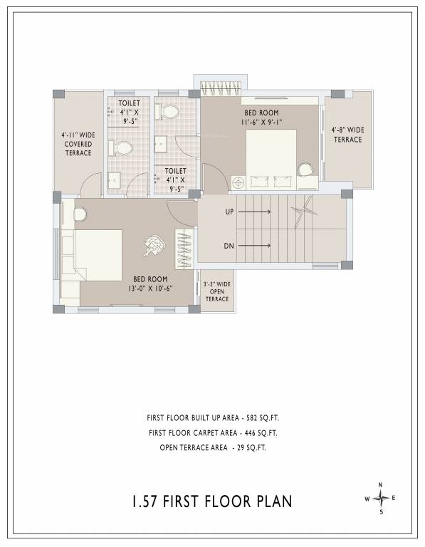  sonar gaon phase 2 Floor Plan First Floor Plan