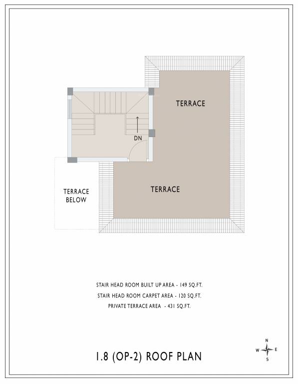  sonar gaon phase 2 Floor Plan Terrace Floor Plan