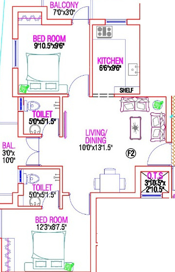  balaji-flats Floor Plan Floor Plan