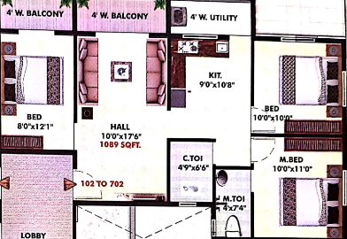  high city phase 1 Floor Plan Floor Plan